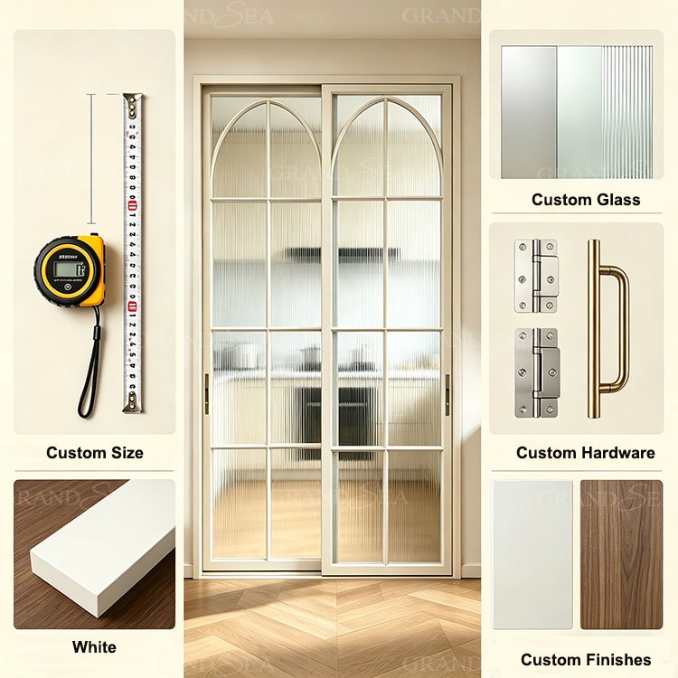 Custom aluminum door design